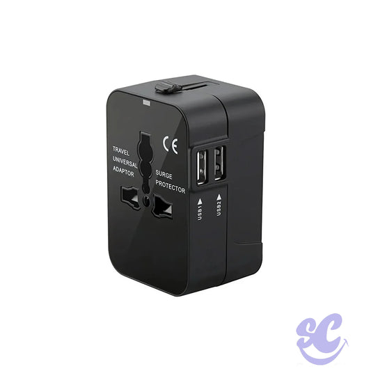 Toma de Corriente Universal con Puertos USB