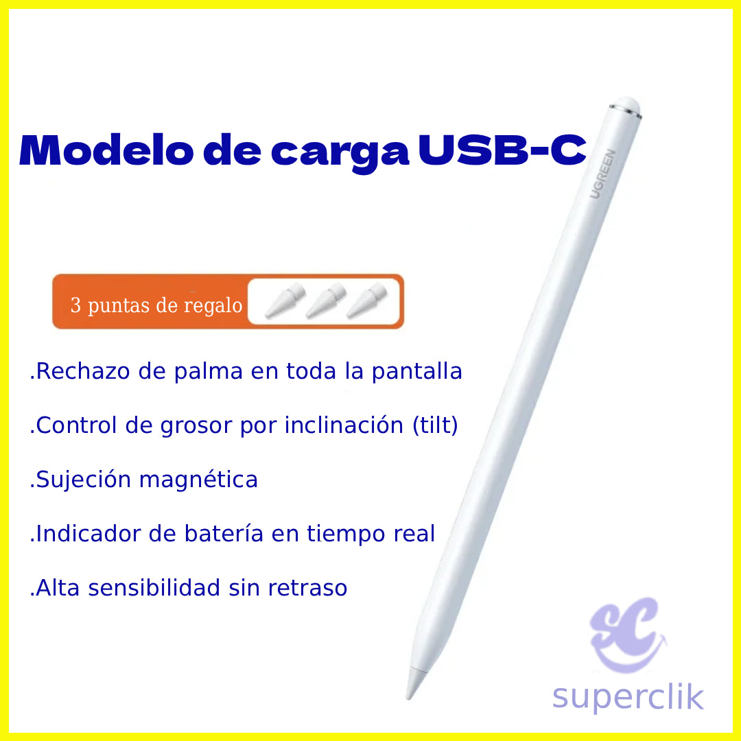 Lápiz UGREEN para iPad (2018 hacia adelante)