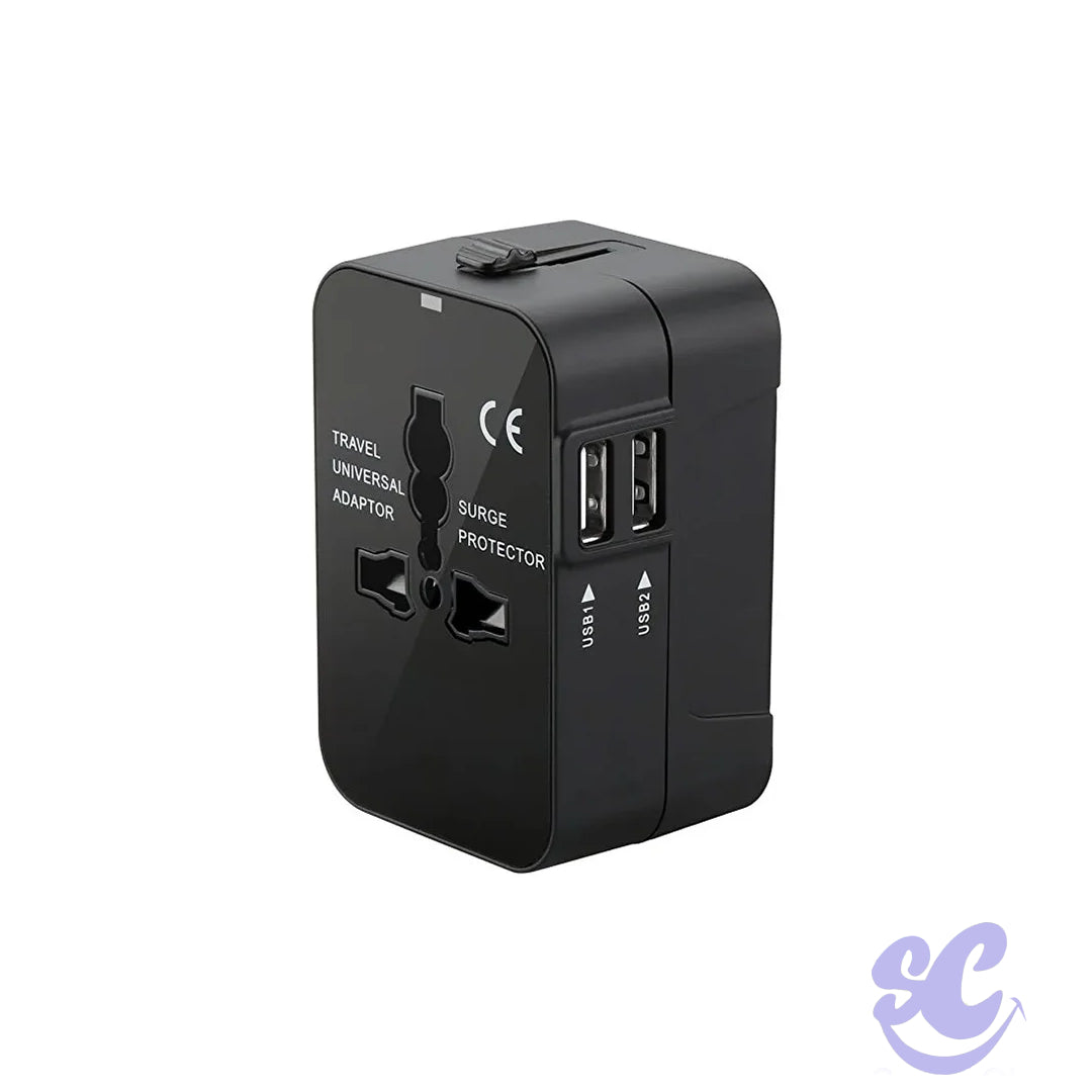 Toma de Corriente Universal con Puertos USB