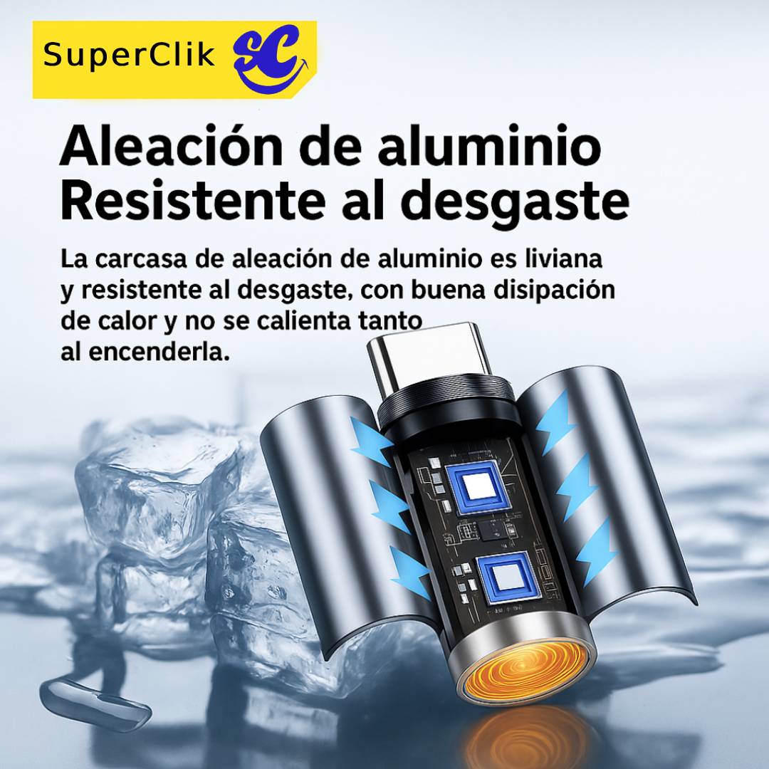 Mini encendedor USB-C